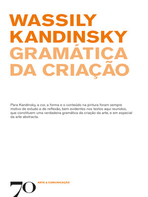 cover image of Gramática da Criação